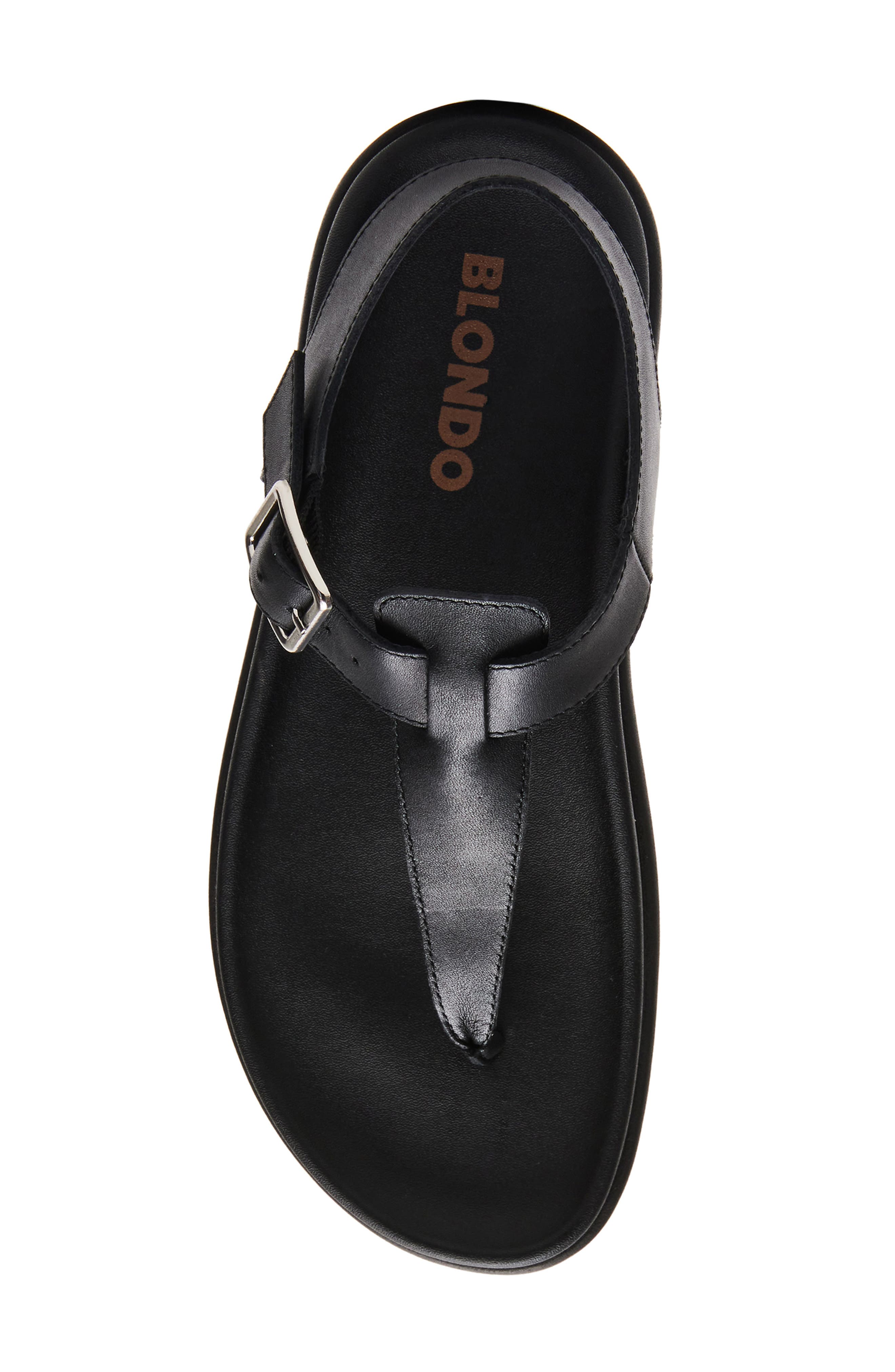 Niomi Ankle Strap Sandal, Alternate, color, BLACK/BLACK