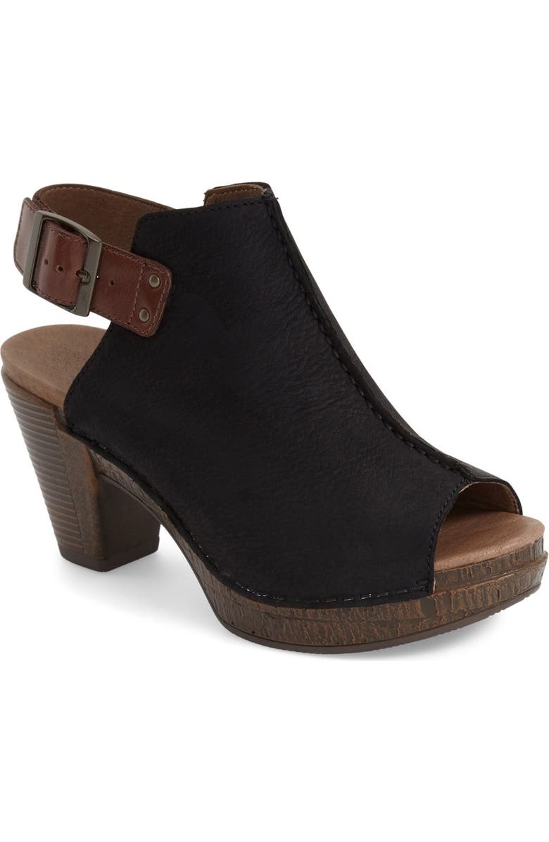 Dansko 'Reggie' Slingback Sandal, Main, color,