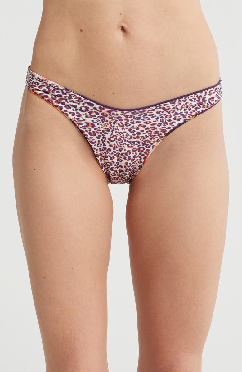 Maaji Vintage Flower Splendour Reversible Bikini Bottoms, Alternate, color,