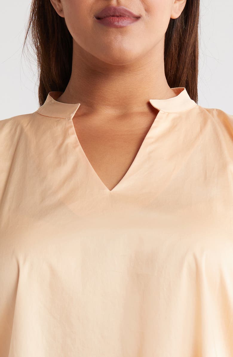 HARSHMAN Medina Elbow Sleeve Top, Alternate, color, Apricot Ice