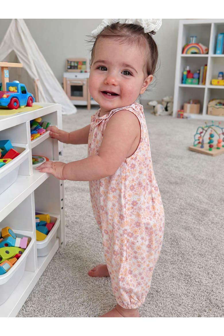 Bubble Romper, Alternate, color, Sorbet