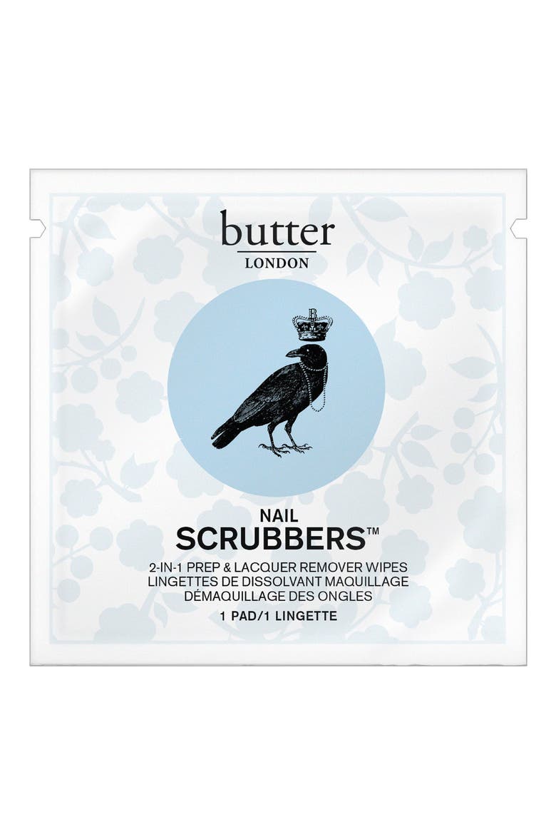 'Scrubbers' Nail Polish Remover, Main, color, NO COLOR