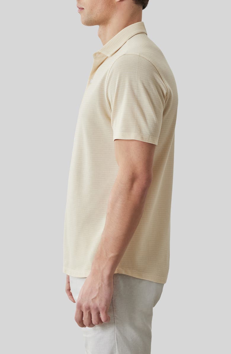 Robert Barakett Irving Short Sleeve Sleeve Knit Button-Up Shirt, Alternate, color, Soft Yellow