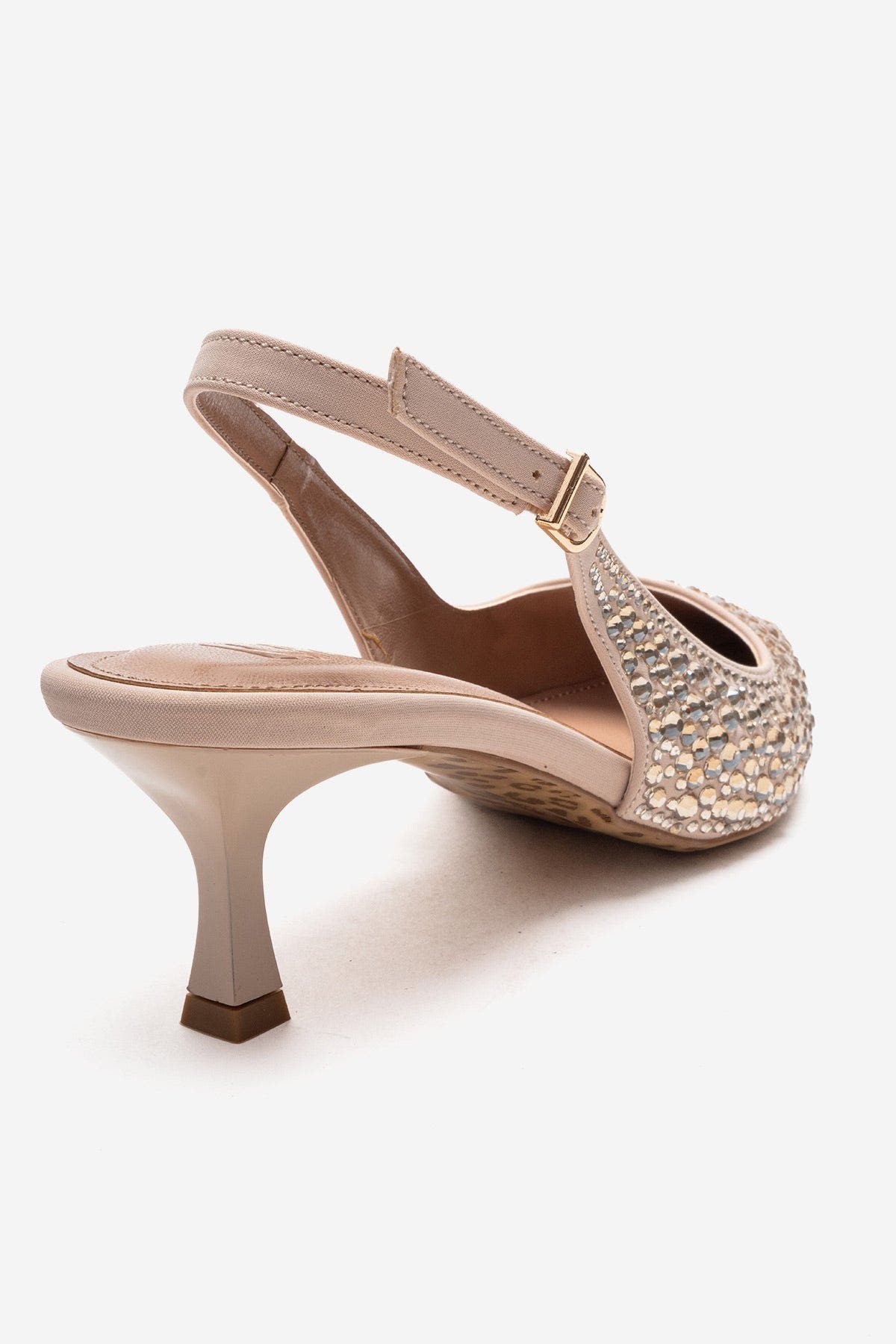 Thea Slingback Pointed Toe Pump, Alternate, color, Nude