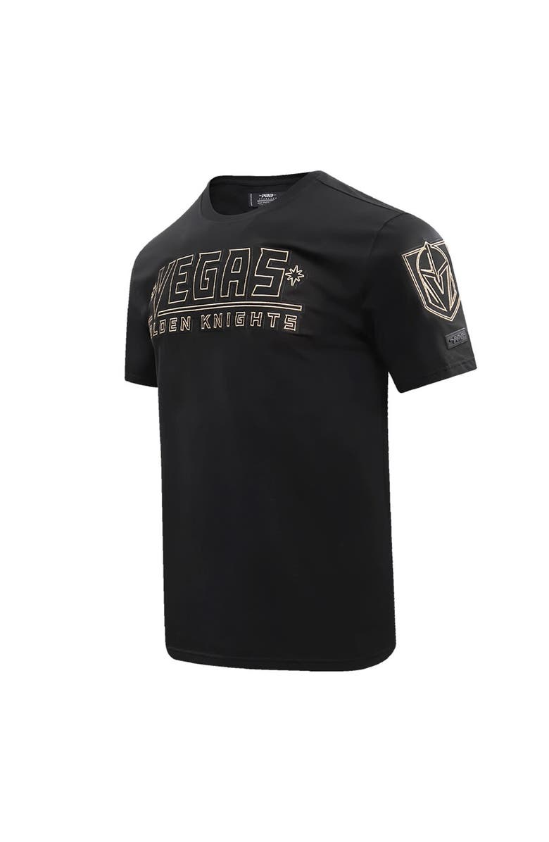 PRO STANDARD Men's Pro Standard Black Vegas Golden Knights Wordmark T-Shirt, Alternate, color,