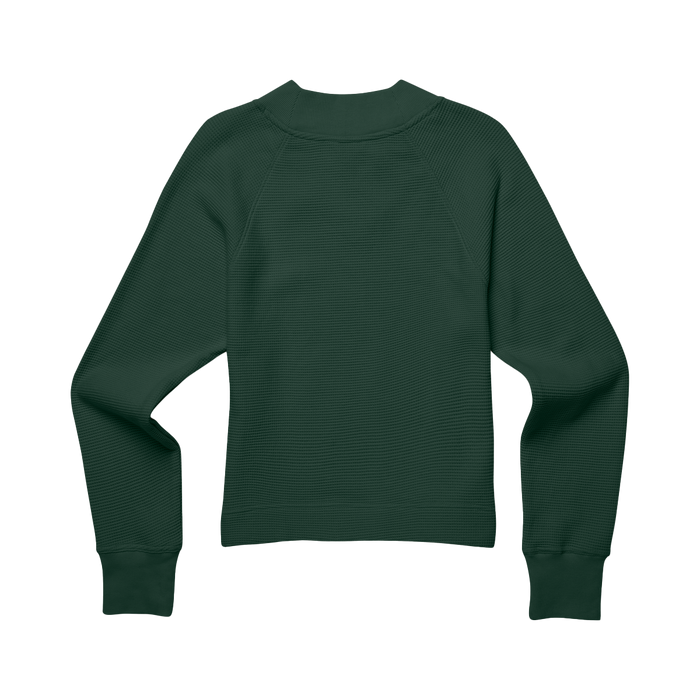 Atajo Long-Sleeve Waffle V-Neck - Women's - image 4