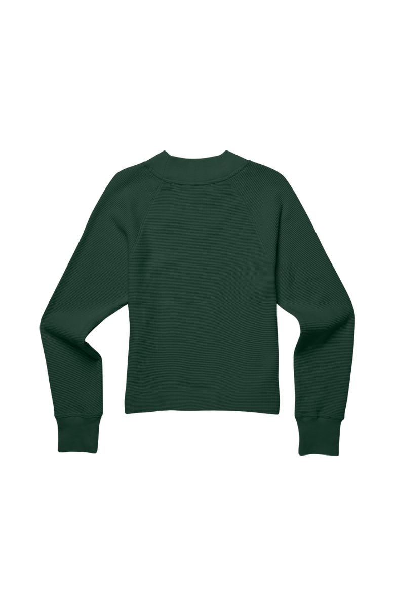 Cotopaxi Atajo Long-Sleeve Waffle V-Neck - Women's, Alternate, color, Cargo