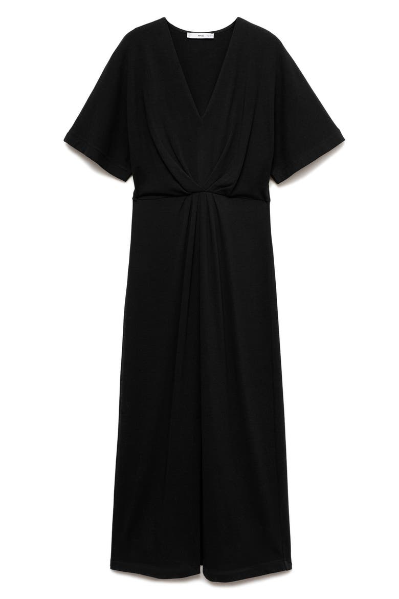 Short Sleeve Dress, Alternate, color, BLACK