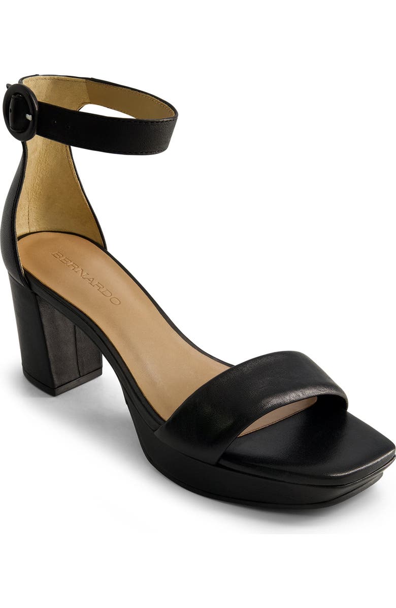Bernardo Footwear Carla Platform Sandal, Alternate, color, Black