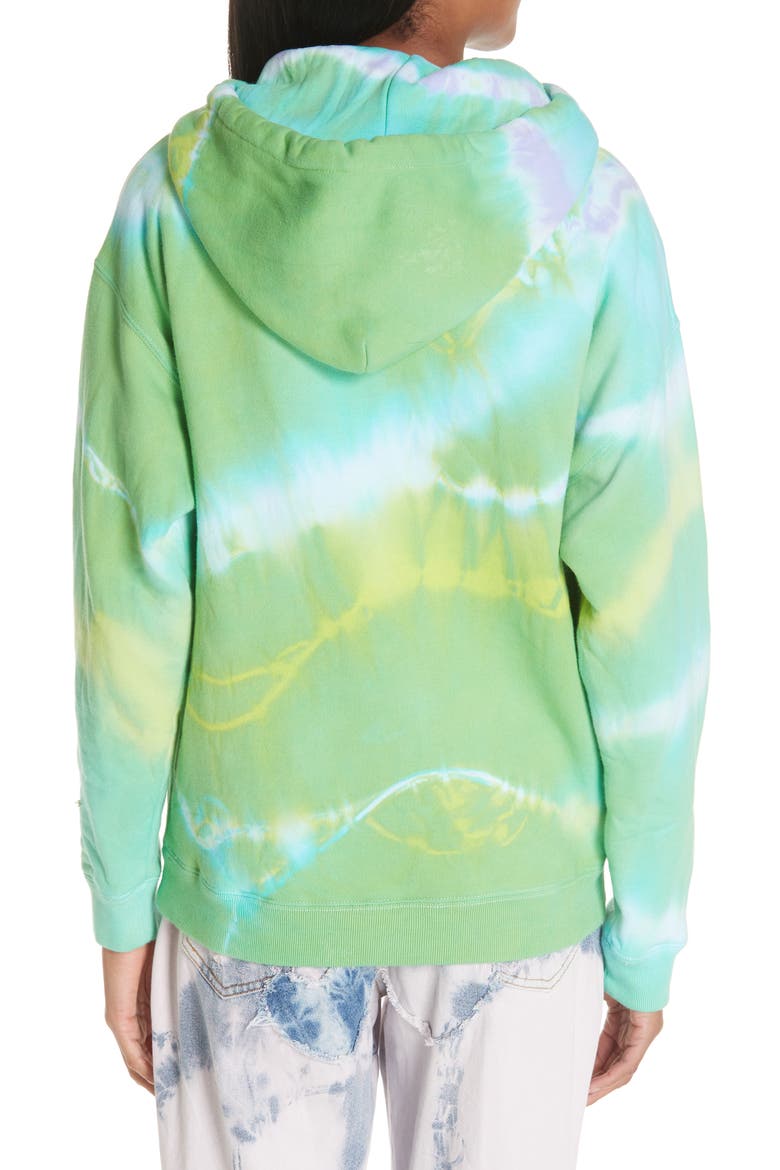 Don't Know Don't Care Tie Dye Hoodie, Alternate, color, TIEDYE