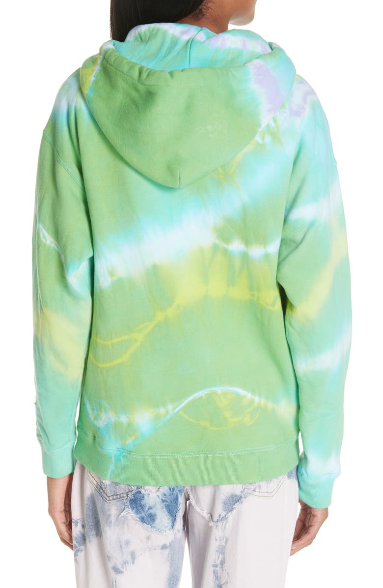 Ashley Williams Don't Know Don't Care Tie Dye Hoodie, Alternate, color,