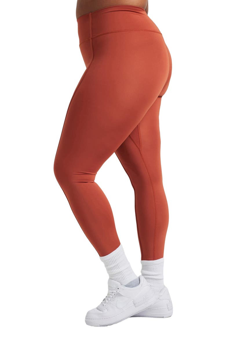 Contour 7/8 Legging, Alternate, color, Baked Clay