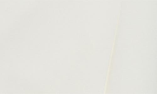 Twp Stretch Cotton & Wool Blazer With Pleat Placket In Ivory