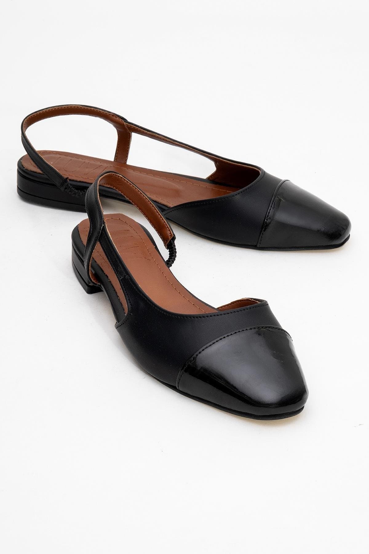 Prologue Shoes Lujo Ballet Flat, Main, color, Black