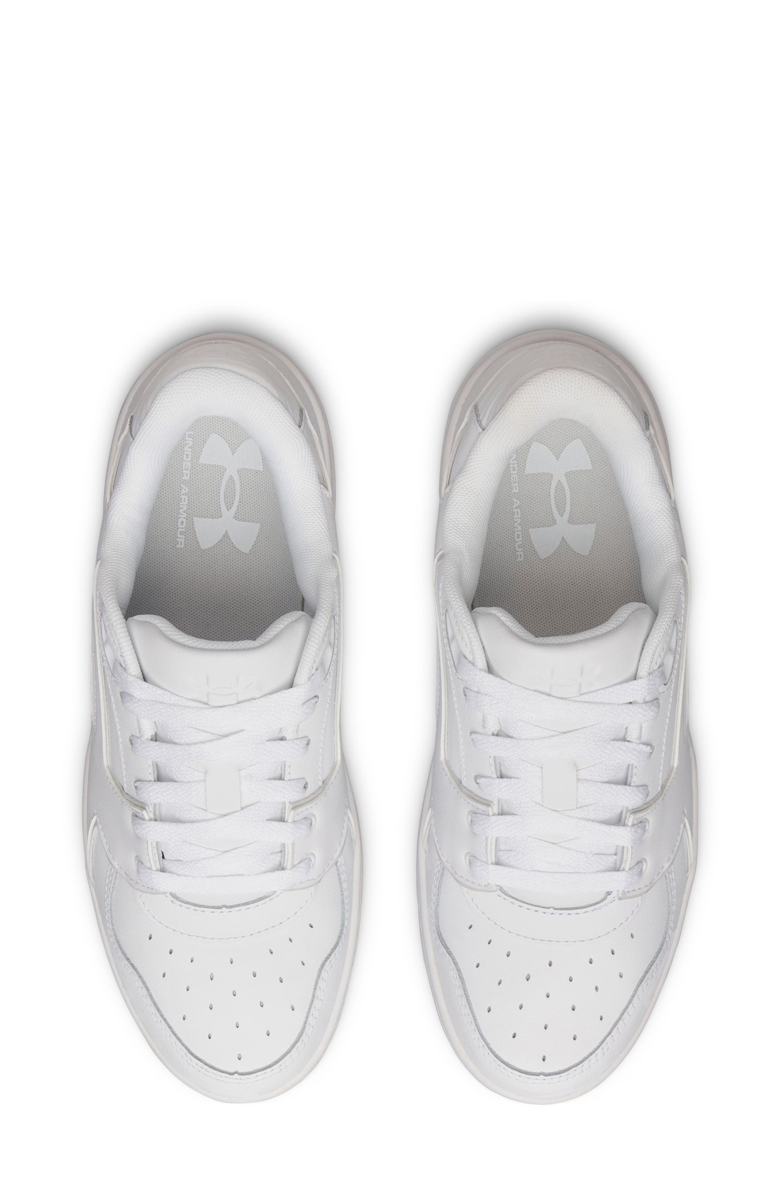 Under Armour UA Flex Sneaker, Alternate, color, White / White / Distant Gray