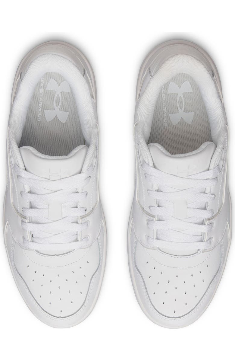 Under Armour UA Flex Sneaker, Alternate, color, White / White / Distant Gray