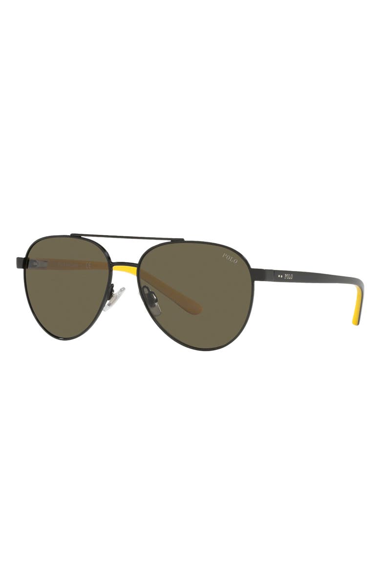 Polo Ralph Lauren 51mm Aviator Sunglasses, Alternate, color, 