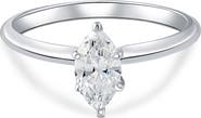 Bliss Diamond Platinum .72Ct Marquise Natural Certified Diamond Solitaire Engagement Ring