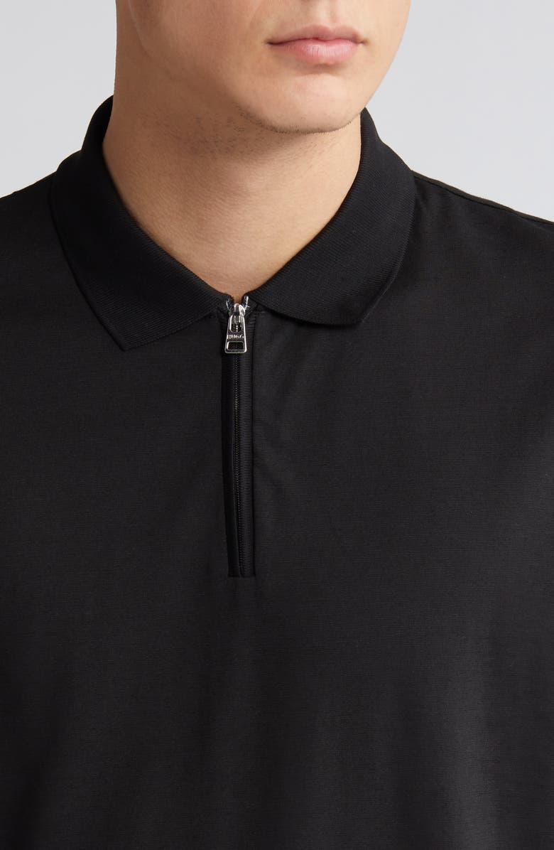HUGO Dekok Zip Polo, Alternate, color, 