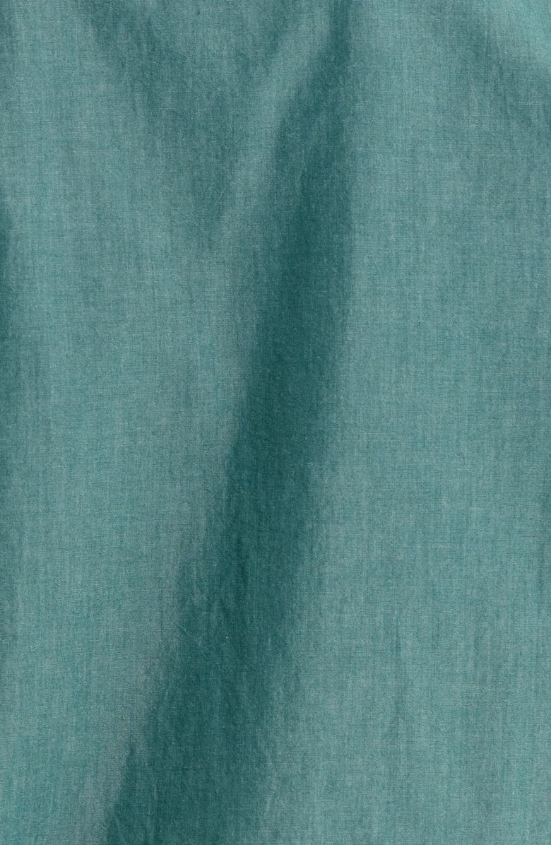 Nordstrom Classic Cotton Pajamas, Alternate, color, Green Garnet Chambray