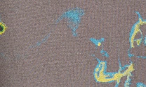 Jungles What Problem Fleece Hoodie In Gray