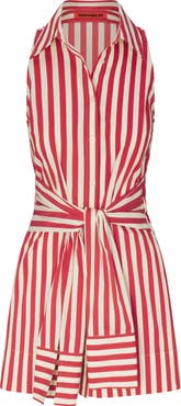 SIMONMILLER Inna Sleeveless Poplin Mini Dress