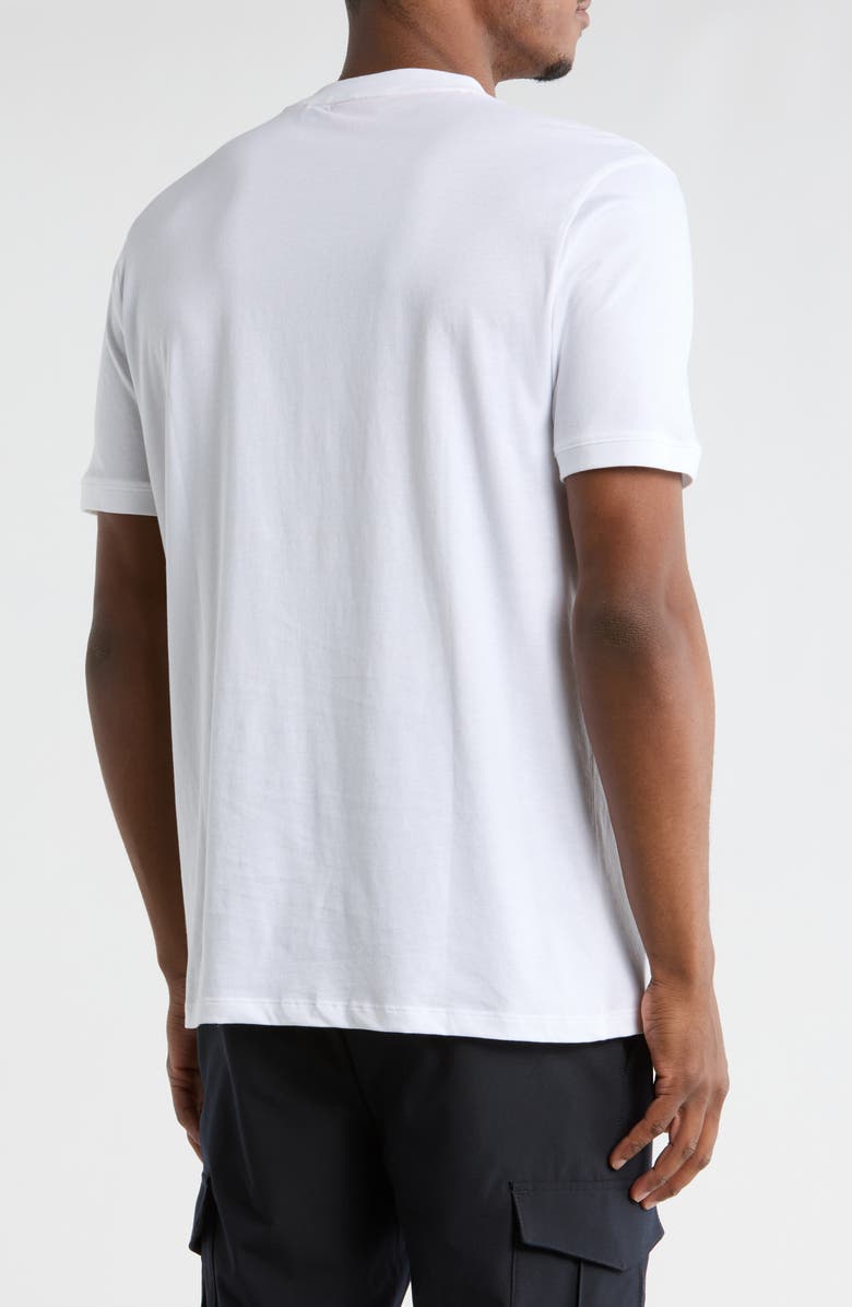 BOSS Diragolino Logo Patch T-Shirt, Alternate, color, White