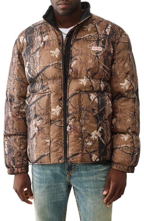 Forest Camo Puffer Jacket