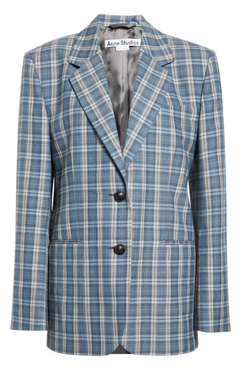 Jolga Check Moulin Wool Blazer