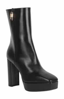 Givenchy G Lock Platform Leather Boot