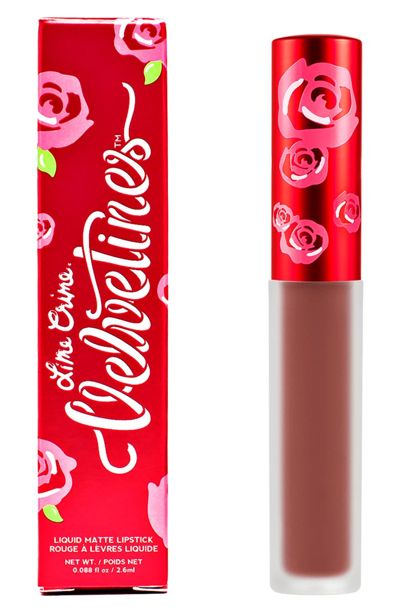Lime Crime Velvetines Matte Liquid Lipstick, Alternate, color, Cindy
