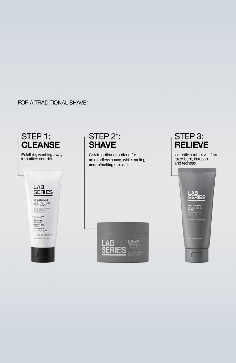 Lab Series Skincare for Men The Clean Shave Skincare & Grooming Gift Set, Alternate, color,