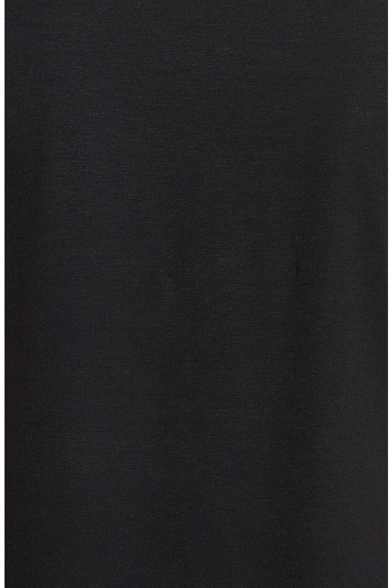 Bateau Neck Sleeveless Tunic, Alternate, color, BLACK