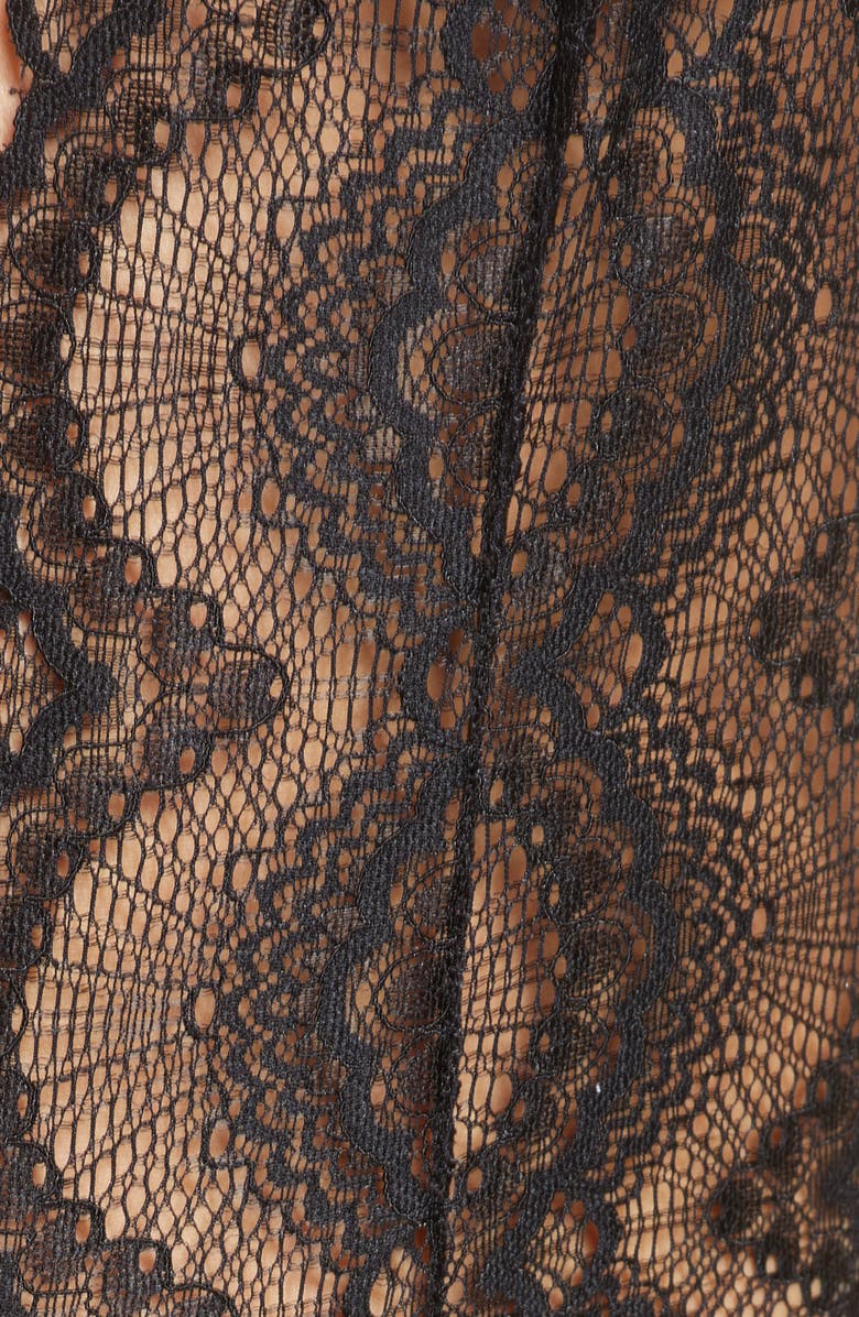 Oh La La Cheri Alessa Lace Thong Teddy, Alternate, color, 