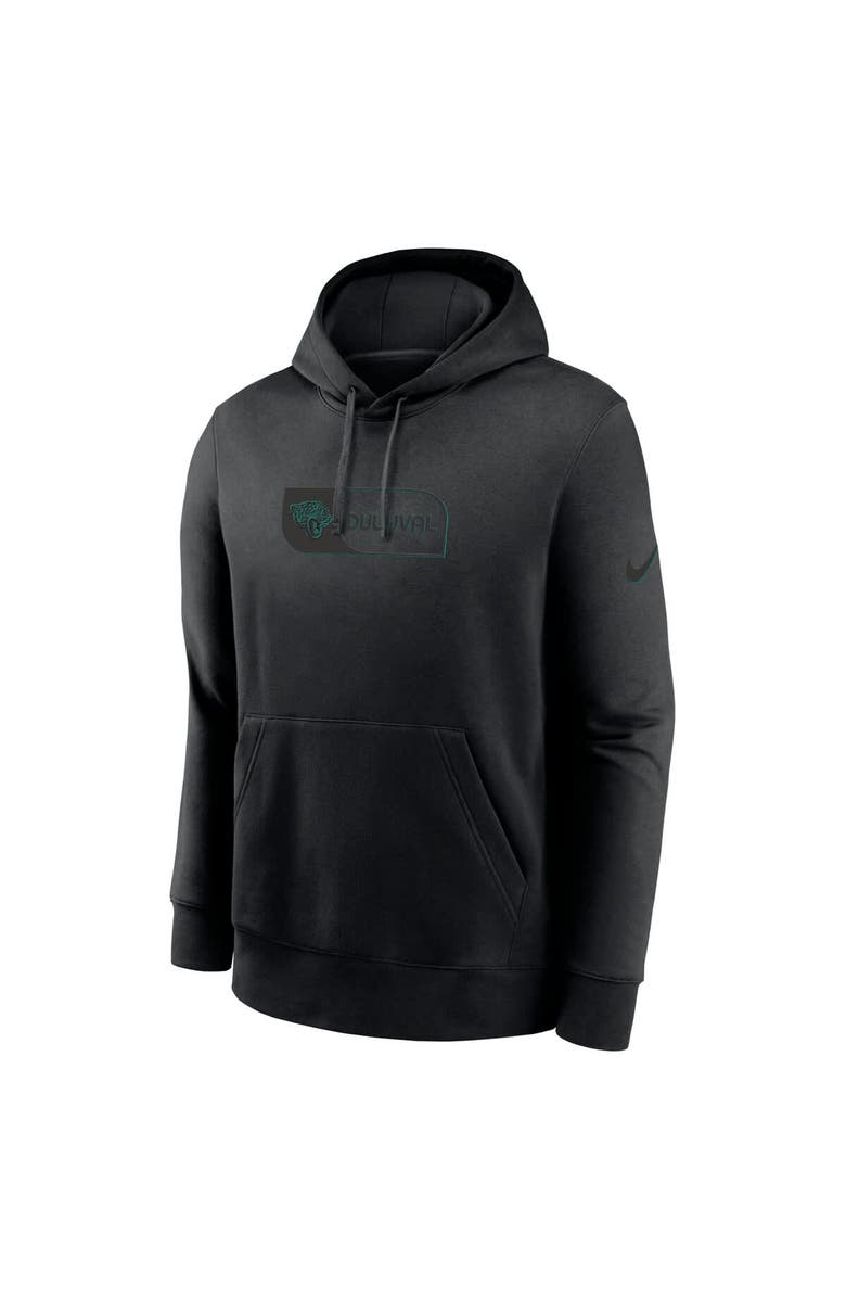 Nike Men's Nike Black Jacksonville Jaguars Edge Pack French Terry Club Pullover Hoodie, Alternate, color, Black