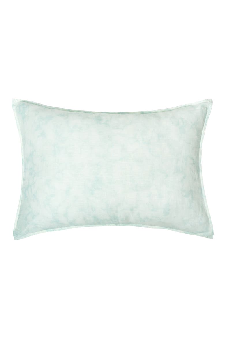 Shaleena Sea Glass King Sham, Main, color, Green