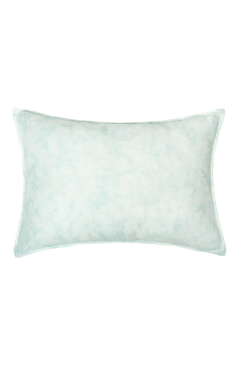 ELISABETH YORK Shaleena Sea Glass King Sham, Main, color, Green