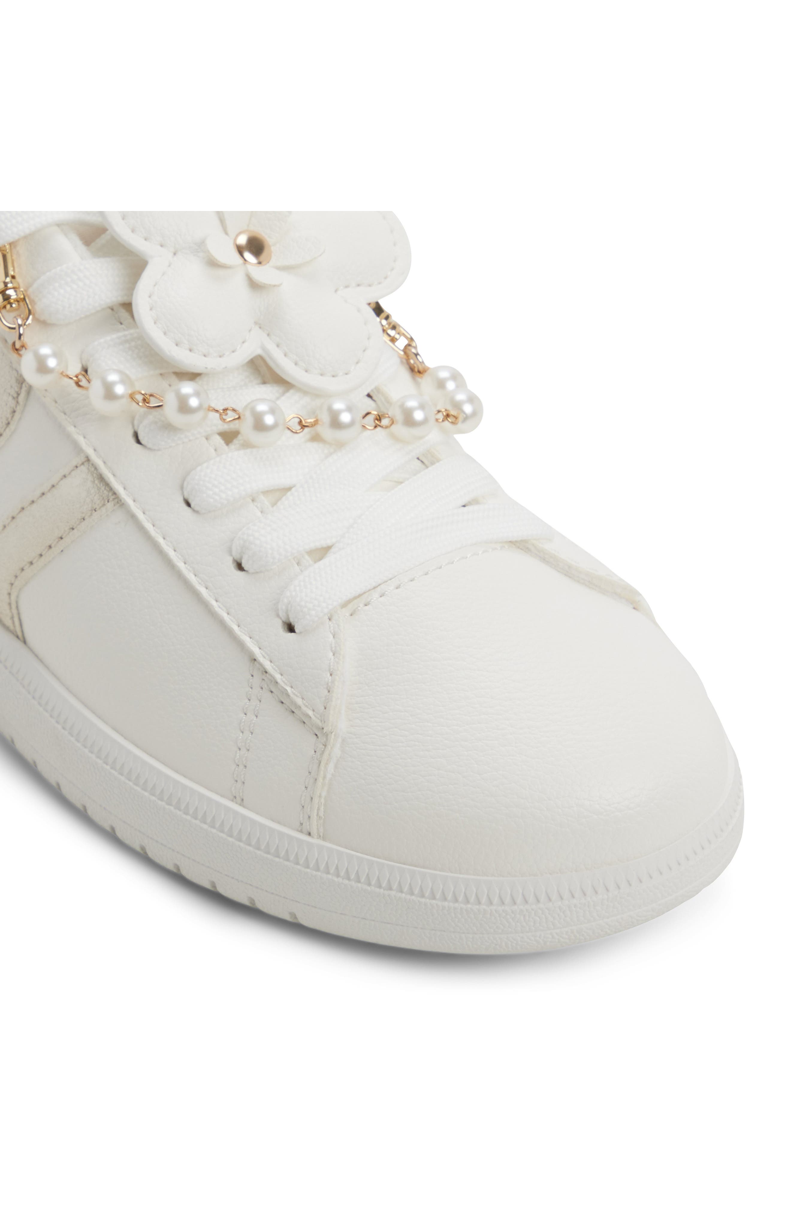 ALDO Chic Sneaker, Alternate, color, White Combo