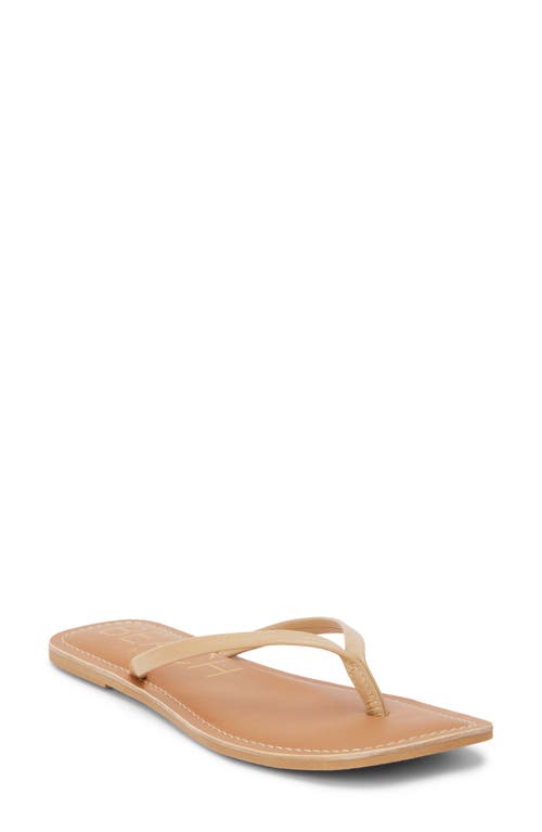 BEACH BY MATISSE Bungalow Flip Flop in Natural