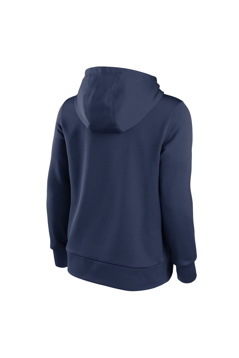 Women's Nike Navy Boston Red Sox Club Angle Performance Pullover Hoodie, Alternate, color, NAVY