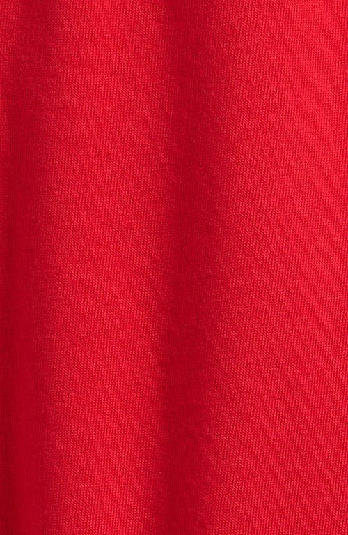 Bobo Choses Kids' Curve Logo Organic Cotton Fleece Joggers In Red