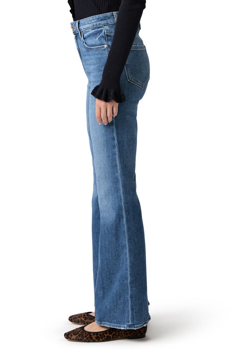 Marlow High Waist Skimmer Flare Jeans, Alternate, color, FREERIDE