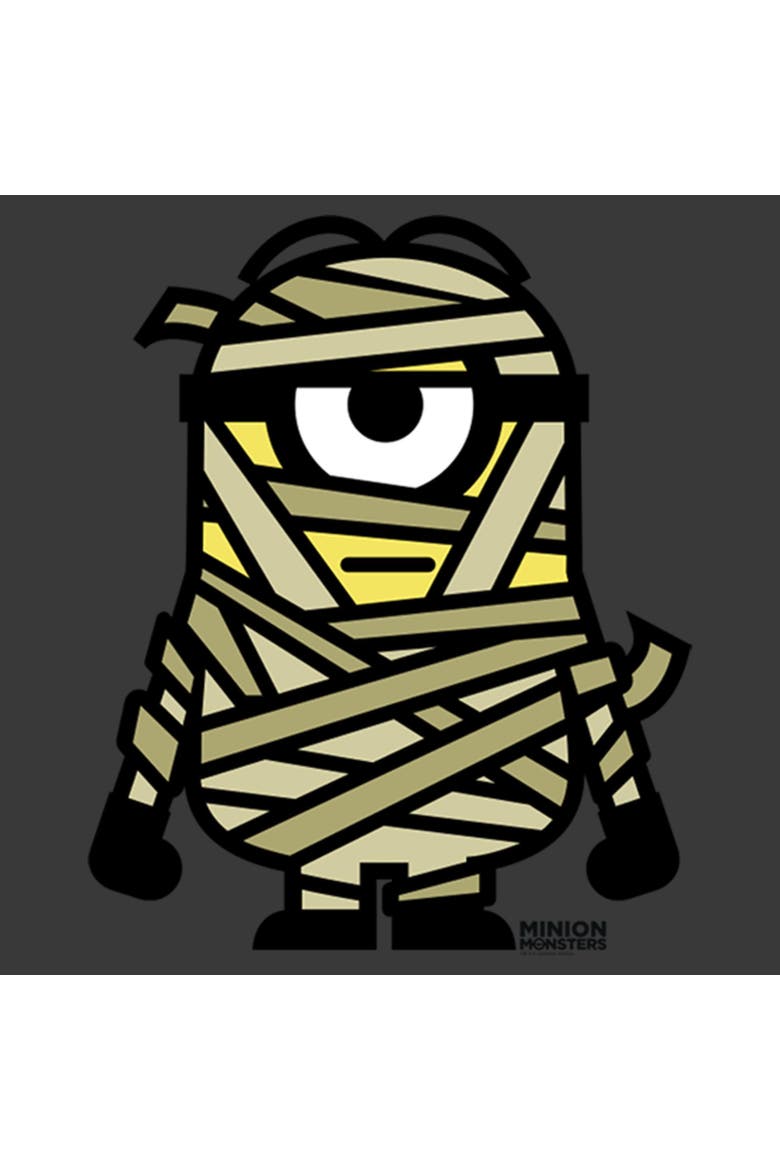Boy's Despicable Me Minions Mummy T-Shirt, Alternate, color, Charcoal Heather
