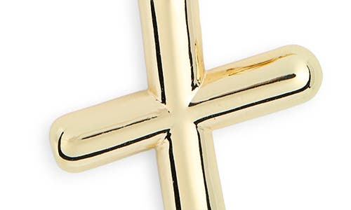Leith Lowercase Initial Bubble Pendant Necklace In Gold