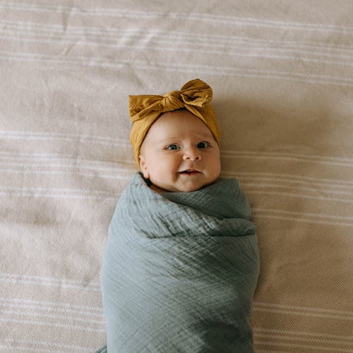 Parker Baby Co. Swaddle Set In Dune