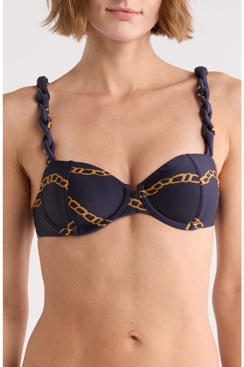 Nautique Leanna Underwire Bikini Top, Main, color, NAUTIQUE