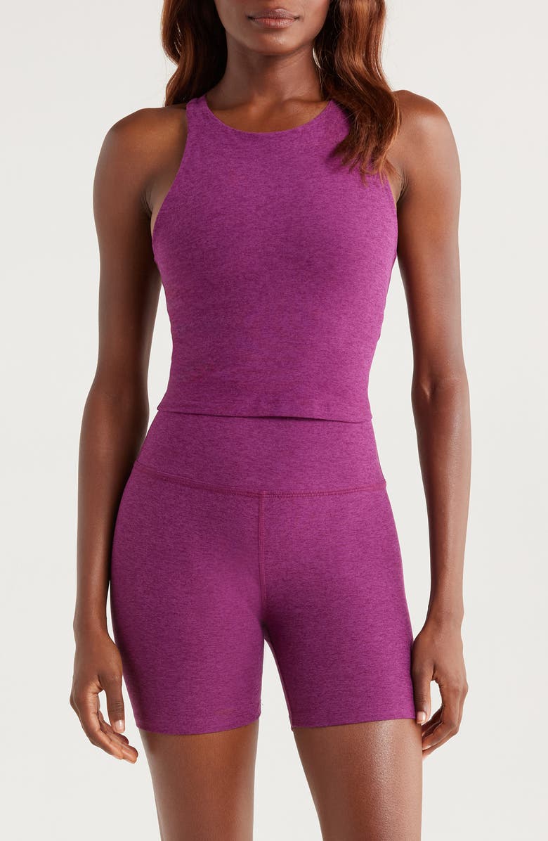 Spacedye Refocus Racerback Crop Tank