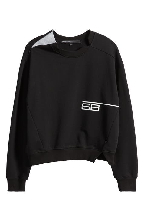 SB Side Graphic Cotton Fleece Sweatshirt