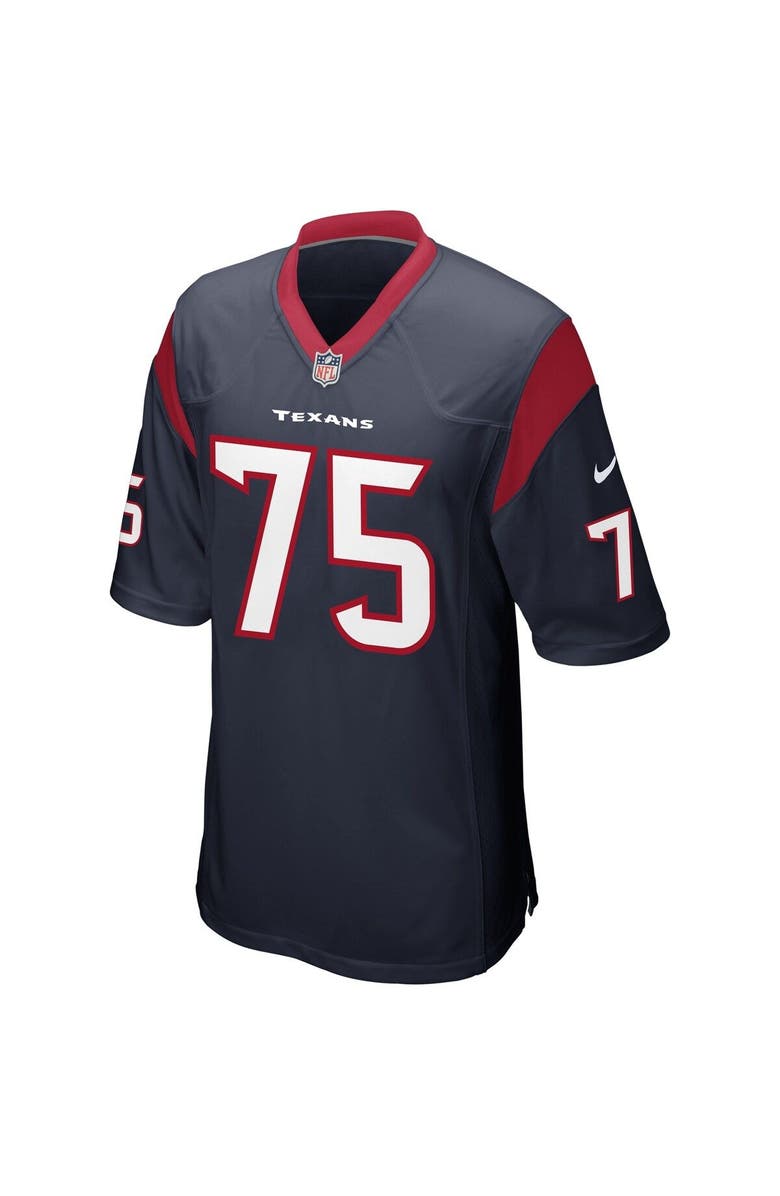 Nike Men's Nike Vince Wilfork Navy Blue Houston Texans Game Jersey, Alternate, color,