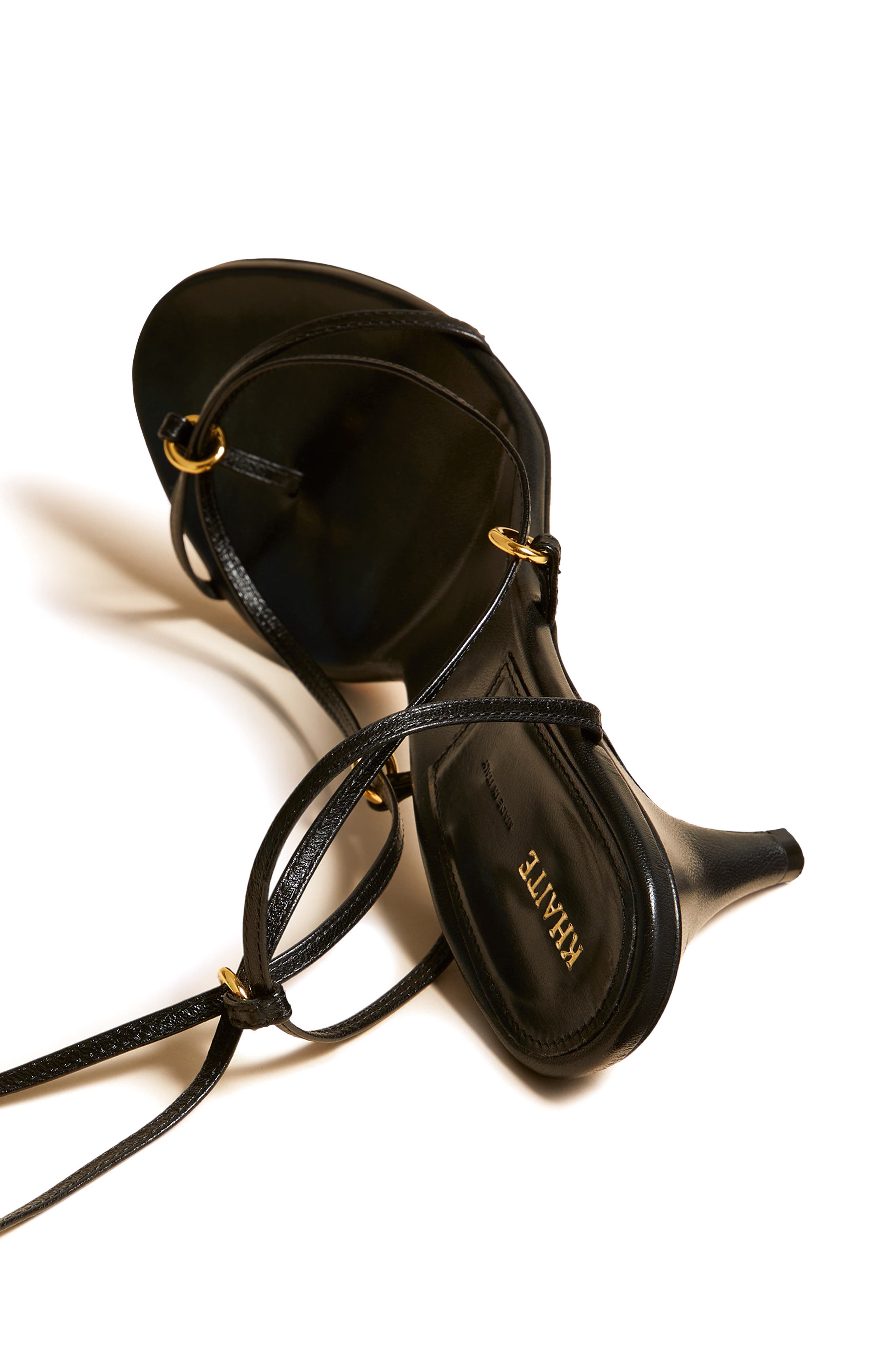 Khaite Marion Strappy Sandal, Alternate, color, 